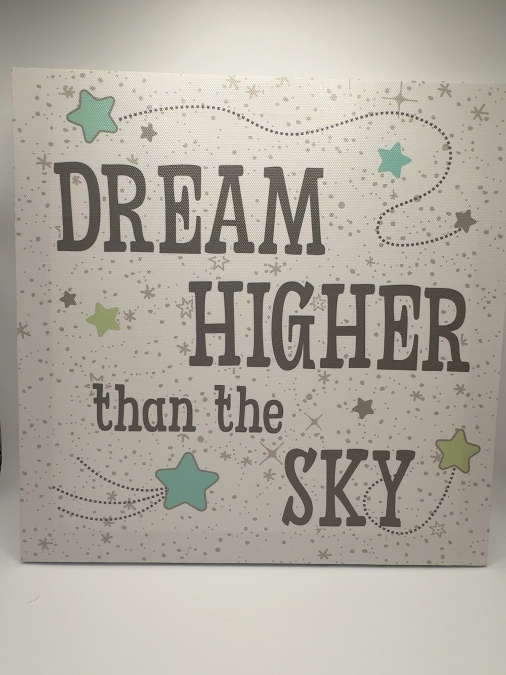 Sammy & Lou Starry Dreams Nursery Canvas Wall Art Set of 2 11x11